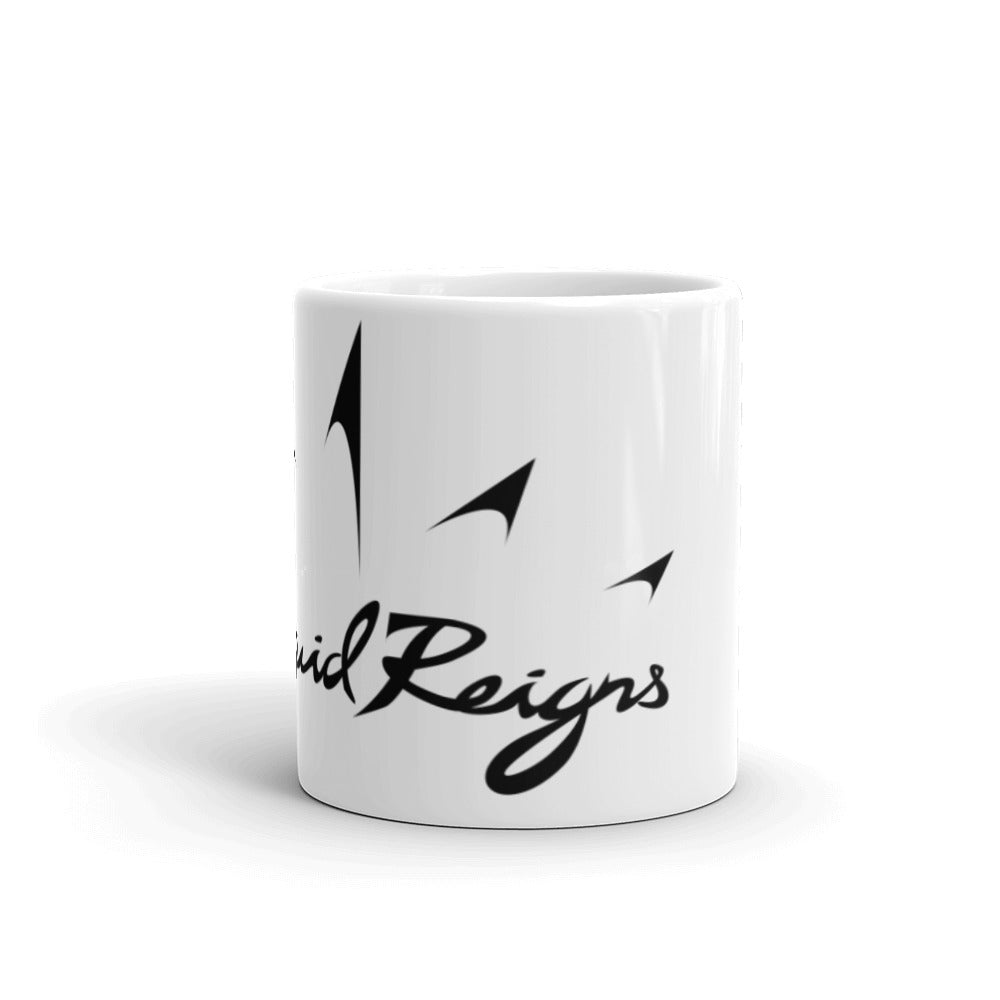 Liquid Reigns - White glossy mug